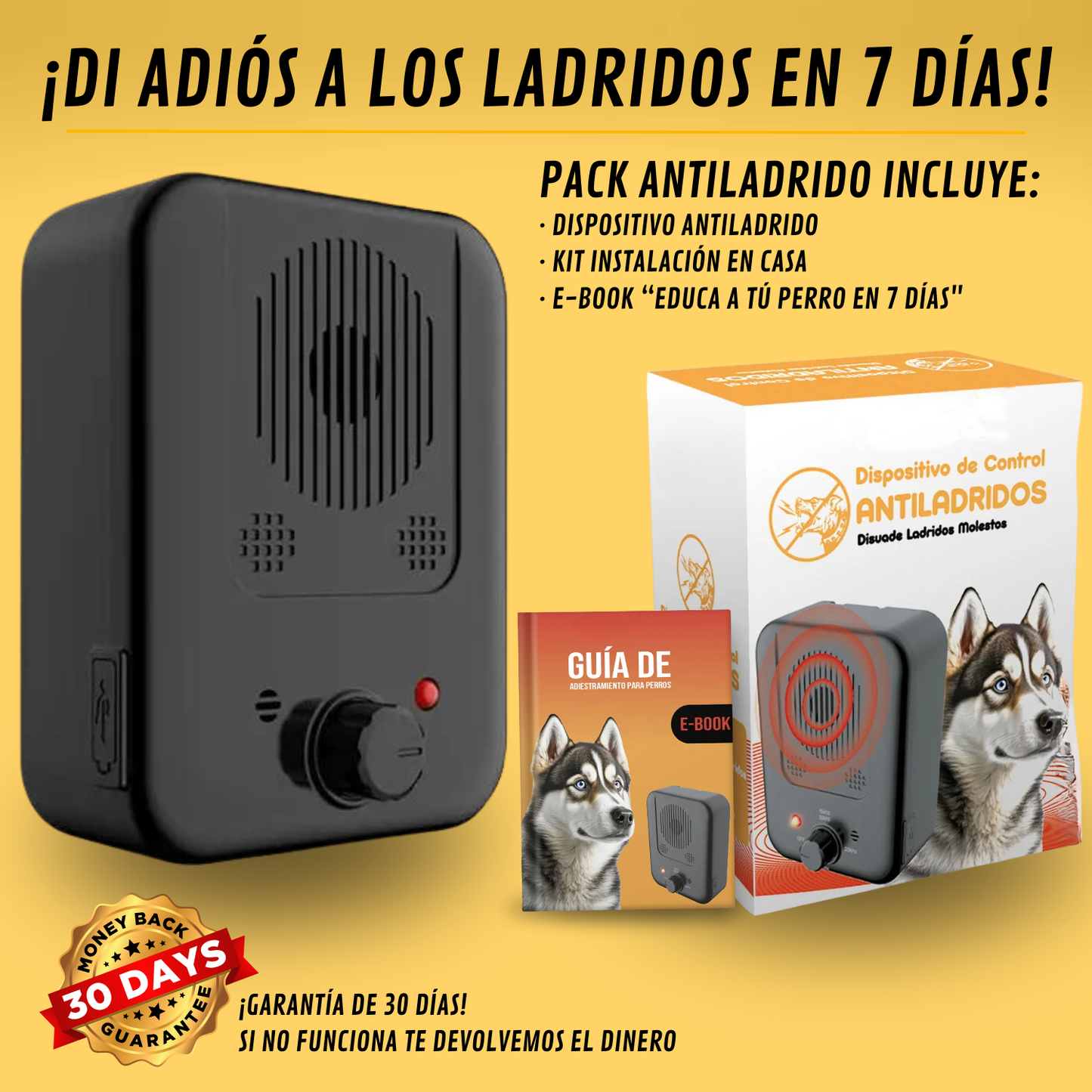 Dispositivo Antiladrido Inteligente para Perros